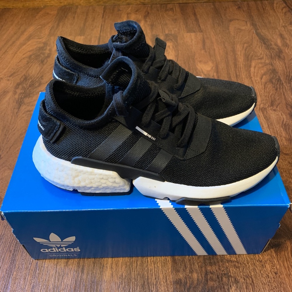 Barely Used! Adidas Pod-S3.1 Black Size 8.5